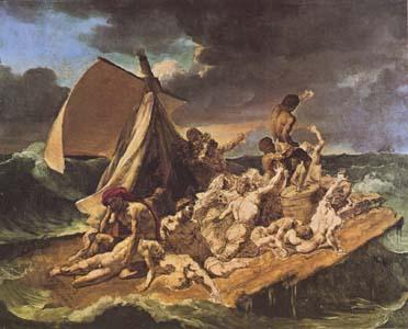 Theodore   Gericault The Raft of the Medusa (sketch) (mk09)